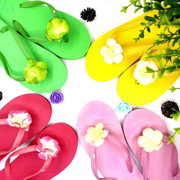 Wedding Slippers For Guests,Wholesale Beach Women Eva Wedding Favor Slippers - Buy Wedding 