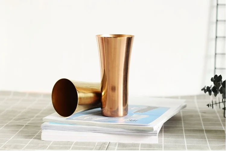 stainless steel vase