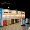 New Trade Show Folding Booth Pop Up Banner Exhibition Display Stand Pink booth Open space with