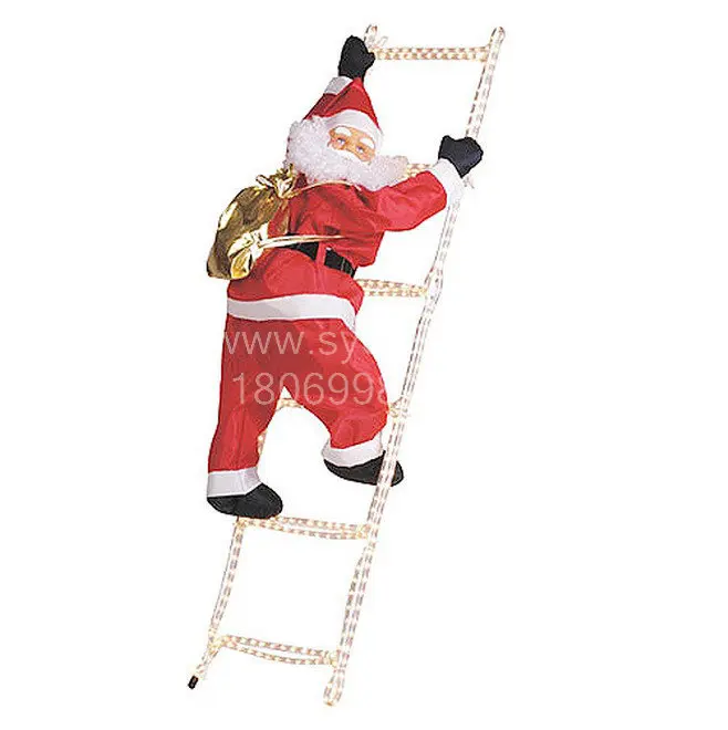 hot sale 90cm christmas climbing ladder santa claus hot sale 90cm christmas climbing ladder santa claus