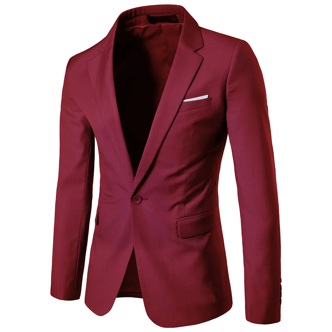 S-6xl Men's Blazer Suit Or Wedding Suit For Business Office Cotton ...