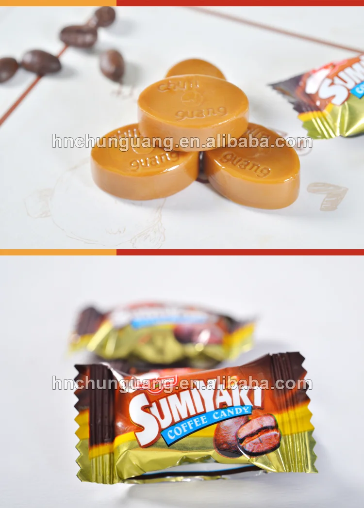 Coffee and coconut flavor hard candy, Sumiyaki Coffee Candy