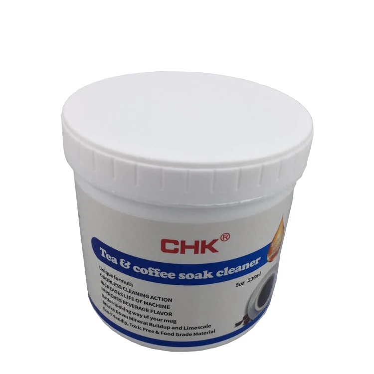 Concentrated Powdered Detergent For Coffee And Tea Stain Remover