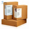 Customized standard 3-ply portable brown kraft paper plate packaging box