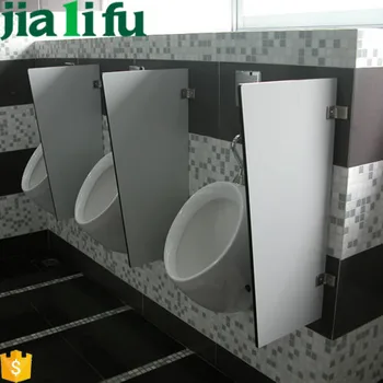 Wall Hung Custom Phenolic Board Bathroom Urinal Stall Dividers Wall Hung Custom Phenolic Board Bathroom Urinal Stall Dividers
