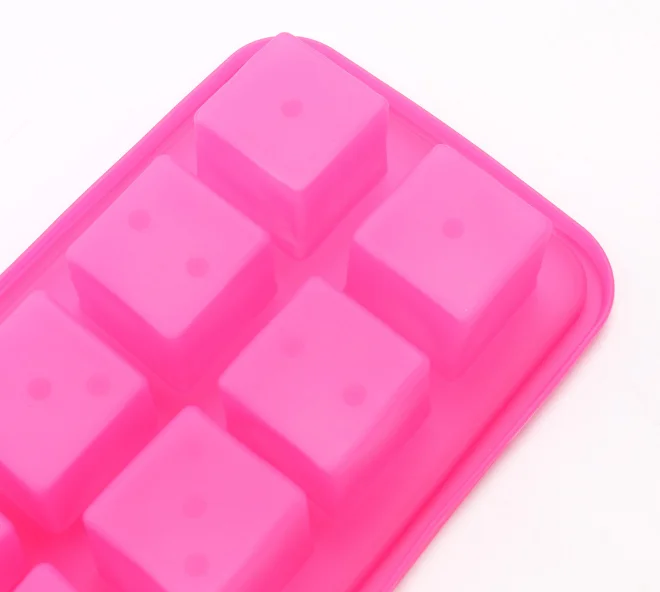 Wholesales Flexible 12 Cavities Square Silicone Ice Cube Mold Buy