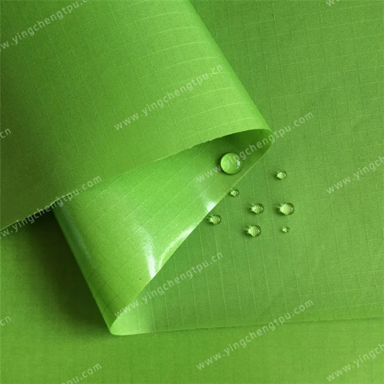 Weldable Tpu Coated 70d Nylon Ripstop Fabric For Inflatable Air Cushion
