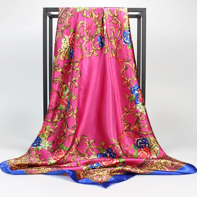 polyester scarf floral