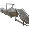 frying snacks machine onion rings fries chips fish conveyor belt fying machine