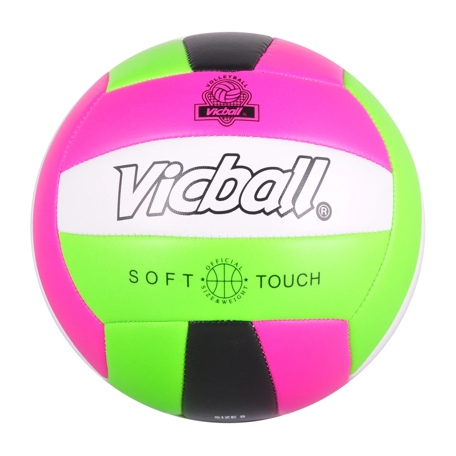 Soft Foam Pvc Volleyball Equipment Machine Stitched Size 5 Beach
