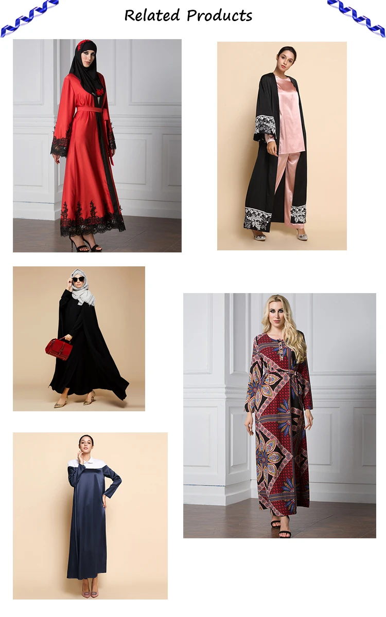 Polyester embroidery stand collar muslim man abaya  buy polyester