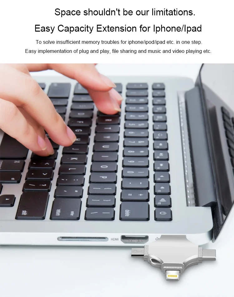 Best pice USB Key,metal key usb flash,OTG 4 IN 1 OTG USB flash driver - ANKUX.COM