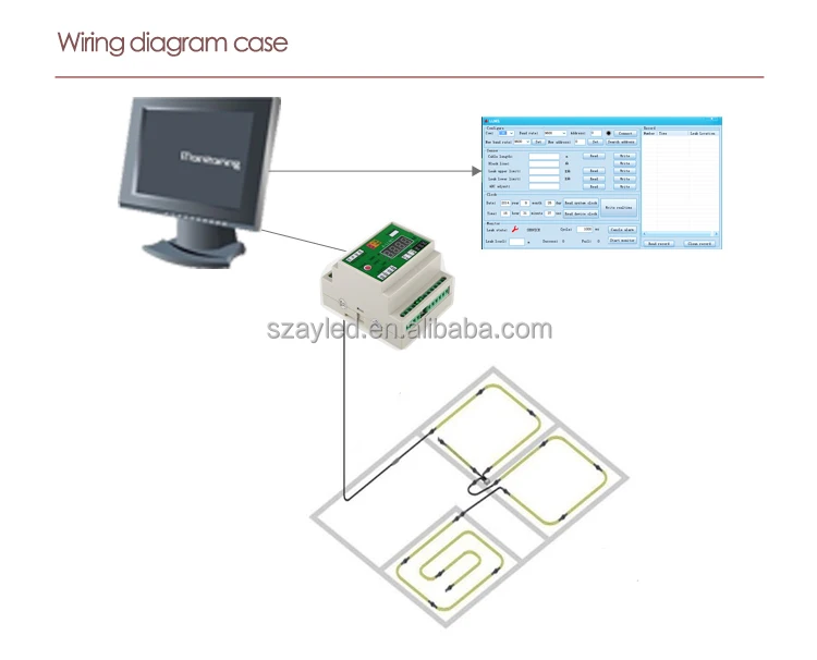 Anying A-llm1 Addressable Precise Water Leak Detector/sensor/system ...