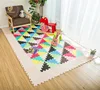 Soft EVA Foam Tile Interlocking Triangle Puzzle Foam Mat