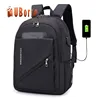 Wholesale Tidebuy Black School Travel Backpacks USB Charging Waterproof Laptop Back Pack For Men Women