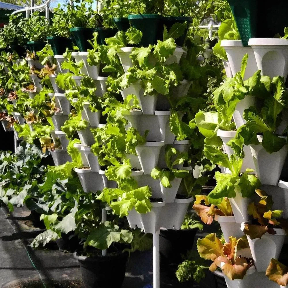 Oneone Hydroponic Stackable Tower Garden Pots For Planting - Buy High
