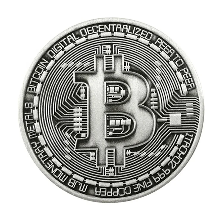 Hot selling custom high quality commemorative bitcoin coin