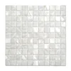 Hot Selling 25mm Square Natural White Mother Of Pearl Shell Mosaic Tile