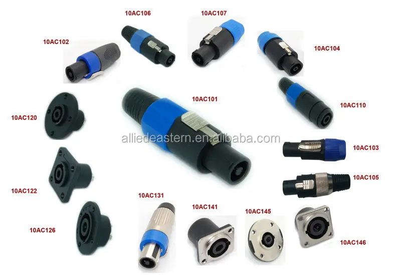 Plug Speakon Connector Speaker Connector Buy Speaker