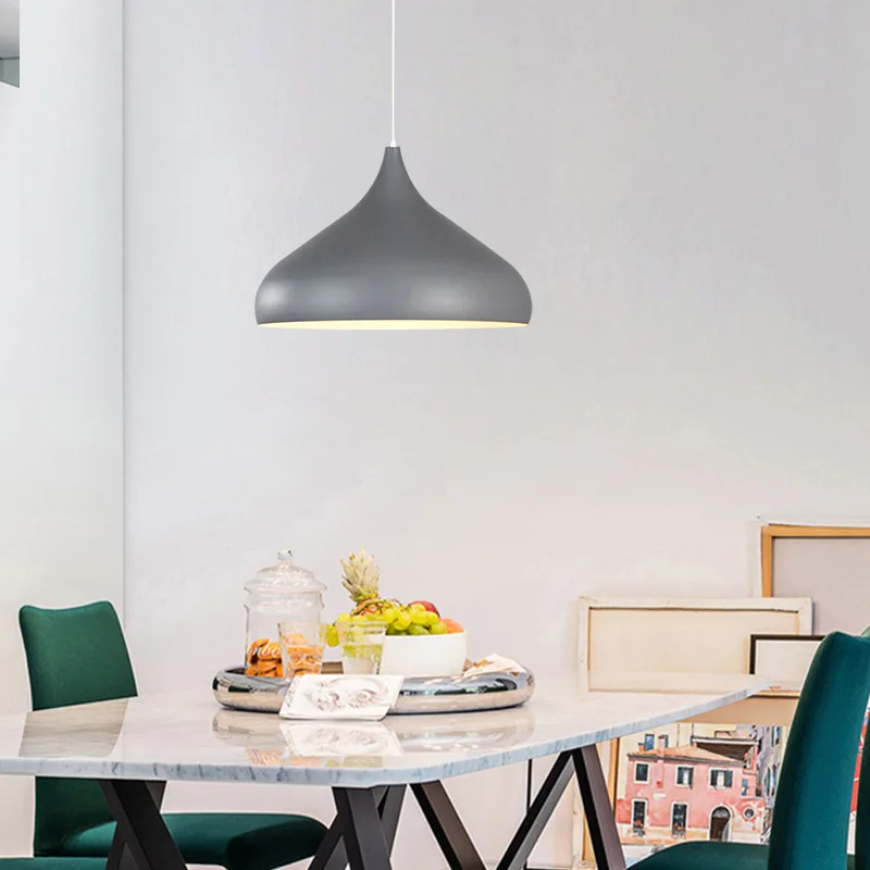 Vintage Moderno Decorativo Brillante Amarillo Limón Colgante Lámpara