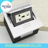 Production supply square arc edge multi - functional desktop socket desktop information box
