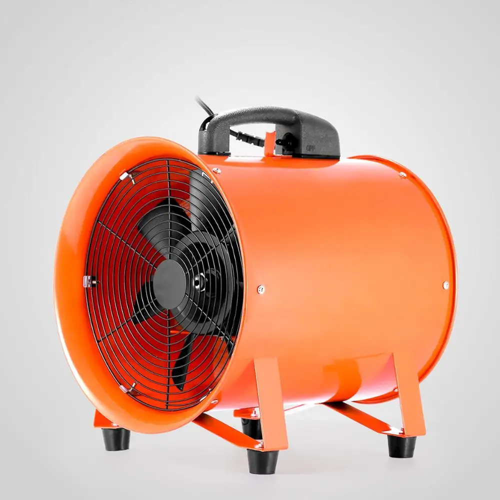 12 portátil Industrial Ventilador Axial Ventilador Taller 300MM Extractor Ventilador Portátil Industrial Aire Axial