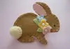 hot sale hight quality new product promotion holiday gift handicraft felt handmade easter decoration rabbit for easter