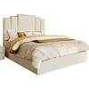 Italy design hotel leather bed stainless steel frame bunk bed sheet set bed room furniture king size super comfortable