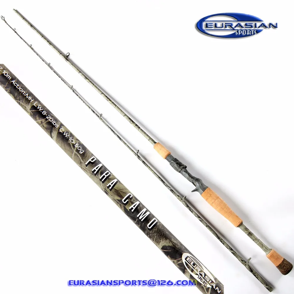 Para Camo Rod 2.10m 10-50g 2 Sections Usa Oak Disruptive Pattern Carbon ...