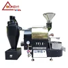 2019 Dongyi LPG Propane gas drum sample 2kg industrial coffee roaster/coffee roasting machine/ 2kg coffee roaster with cyclone