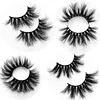2019 New Styles 5D Real Mink 25mm Eyelashes With Customized Packaging and Logo Printing
