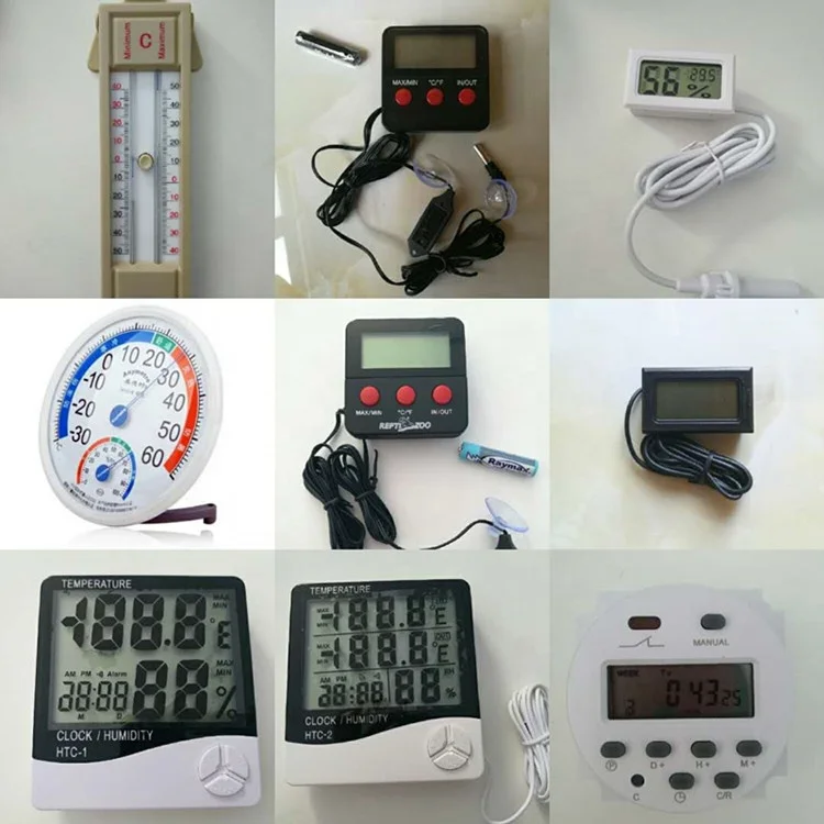 Digital Incubator Alarm Brooder Thermometer Temperature And Humidity