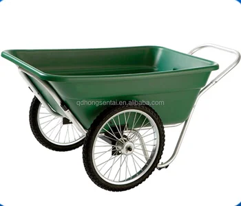 Plastic Garden Way Cart With Two Wheels Plastic Garden Way Cart With Two Wheels