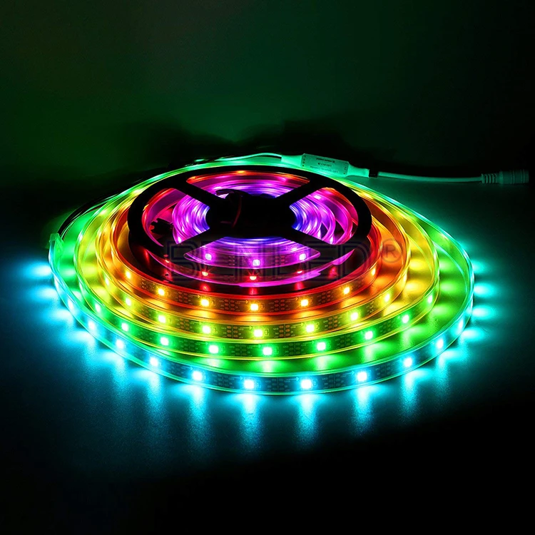Rgb 30 led. Умные светодиоды. гирлянда на окно led ws2812b matrix. rgb kes 410m.