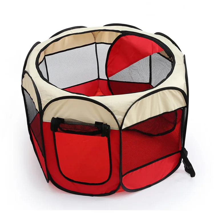 Portable Folding Pet Carrier Tent Dog House Playpen Cage Dog Easy