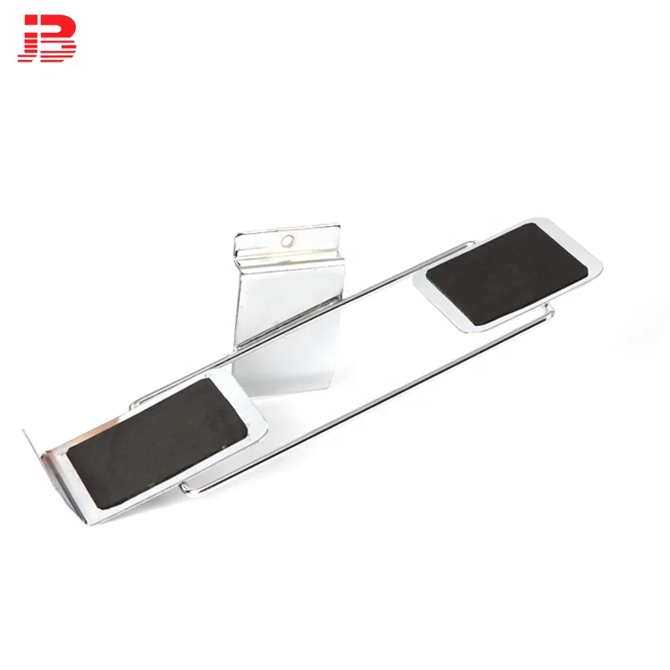 Chrome shoes rack/stand for display manufacture