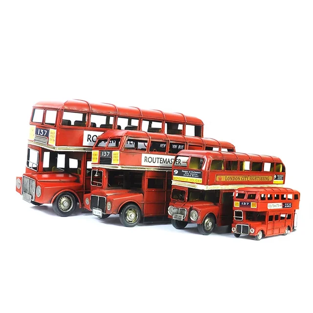 Autobús rojo Gemelos Londres Double Decker conductor pase pensionista actual Caja De Regalo