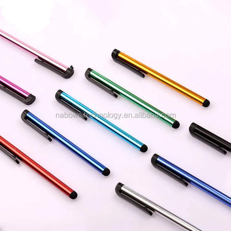 OEM customized mini custom aluminum touch screen stylus for For ipad Phone/ iPhone Samsung/ Tablet S Pen