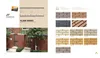 Wet stick method glay tiles floor