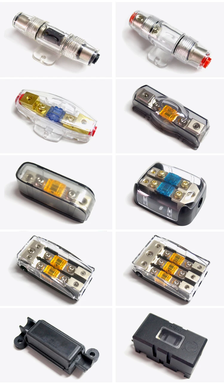 125a 130a 150a 175a Car Audio Accessory Agu Anl Anm Glass Tube Fuse