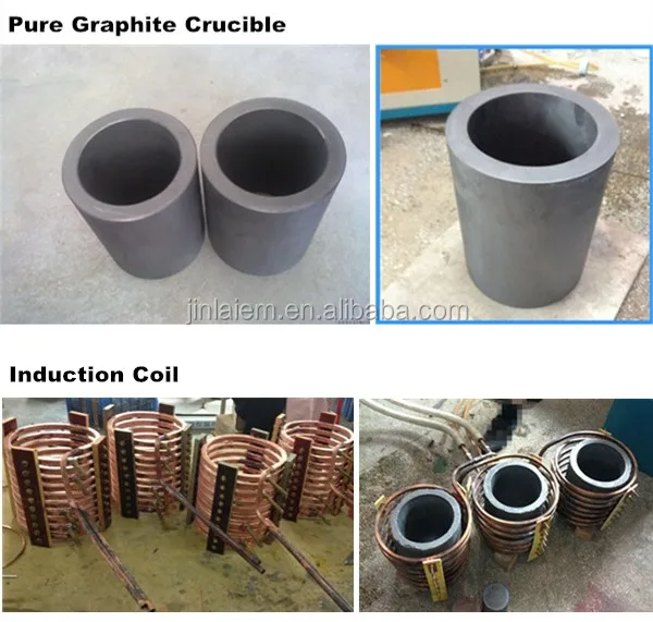 Fast Smelting Steel Silver Copper Aluminum Iron Metal Induction Gold Melting Machine (JLZ-45)