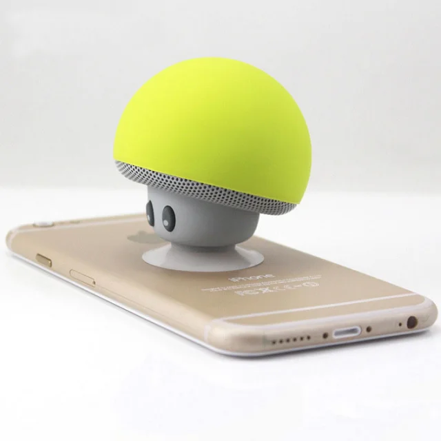 Waterproof mini mushroom bluetooth speaker,silicone,cute,lovelywireless with lantern Fashion Style Amplified Sound - ANKUX.COM