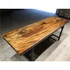 Long Whole Piece Tree Log Walnut Wood Slab For Dining Table