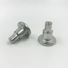 China Manufacturer white zinc plated solid step rivet