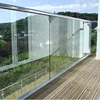 Outside Balcony Glass railing/Stainless Steel Handrail/ U Channel glass railing