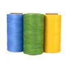 factory direct sell 1.0mm 100% polyester 210D/16 flat waxed thread for hand knitting
