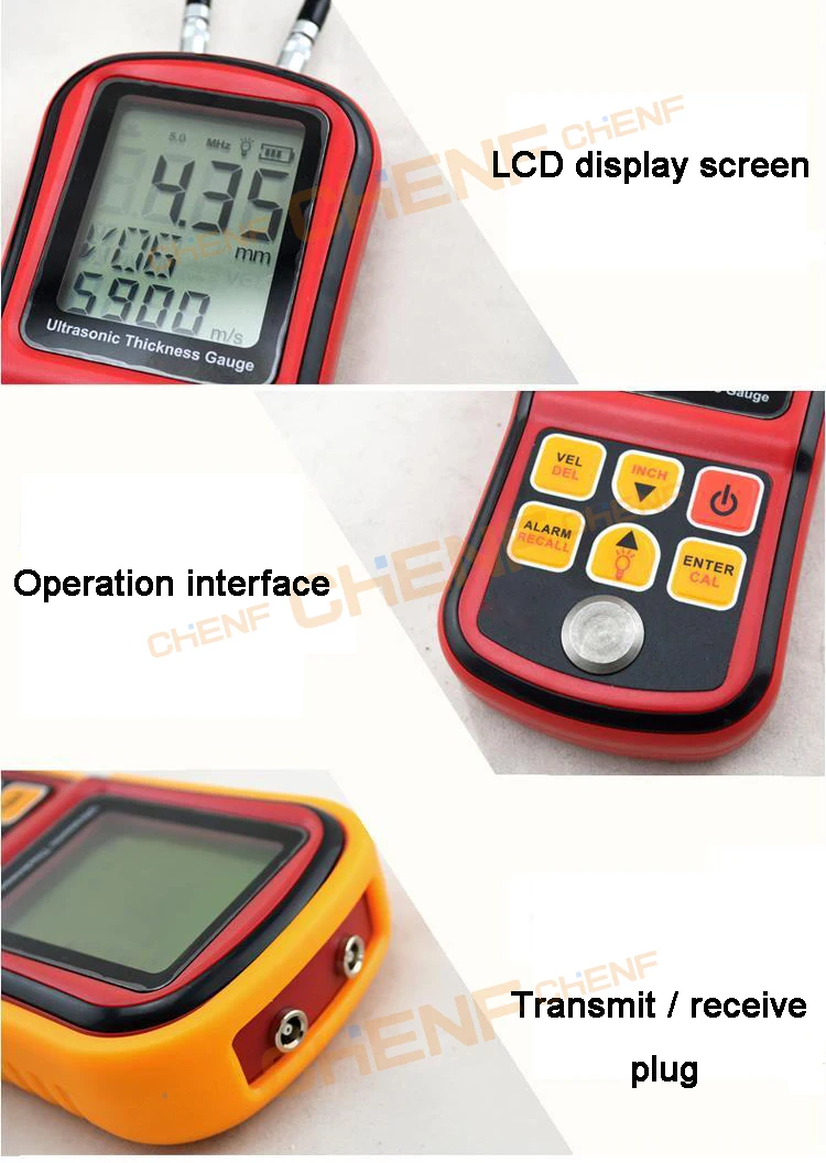 metal digital thickness gauge