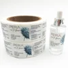 Matte Laminated Mink Eyelash Package Paper Sticker Label, Pretty Price Roll Adhesive Paper Sticker