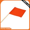 Wholesale In Alibaba Orange Safety Control PVC Fabric Flag
