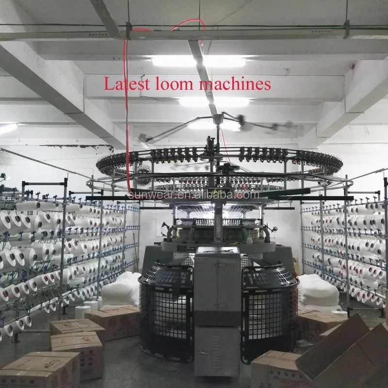 Latest loom machine weaving fabric nylon spandex bikini fabric swimwear fabric 4 way stretch swimming knitted fabric